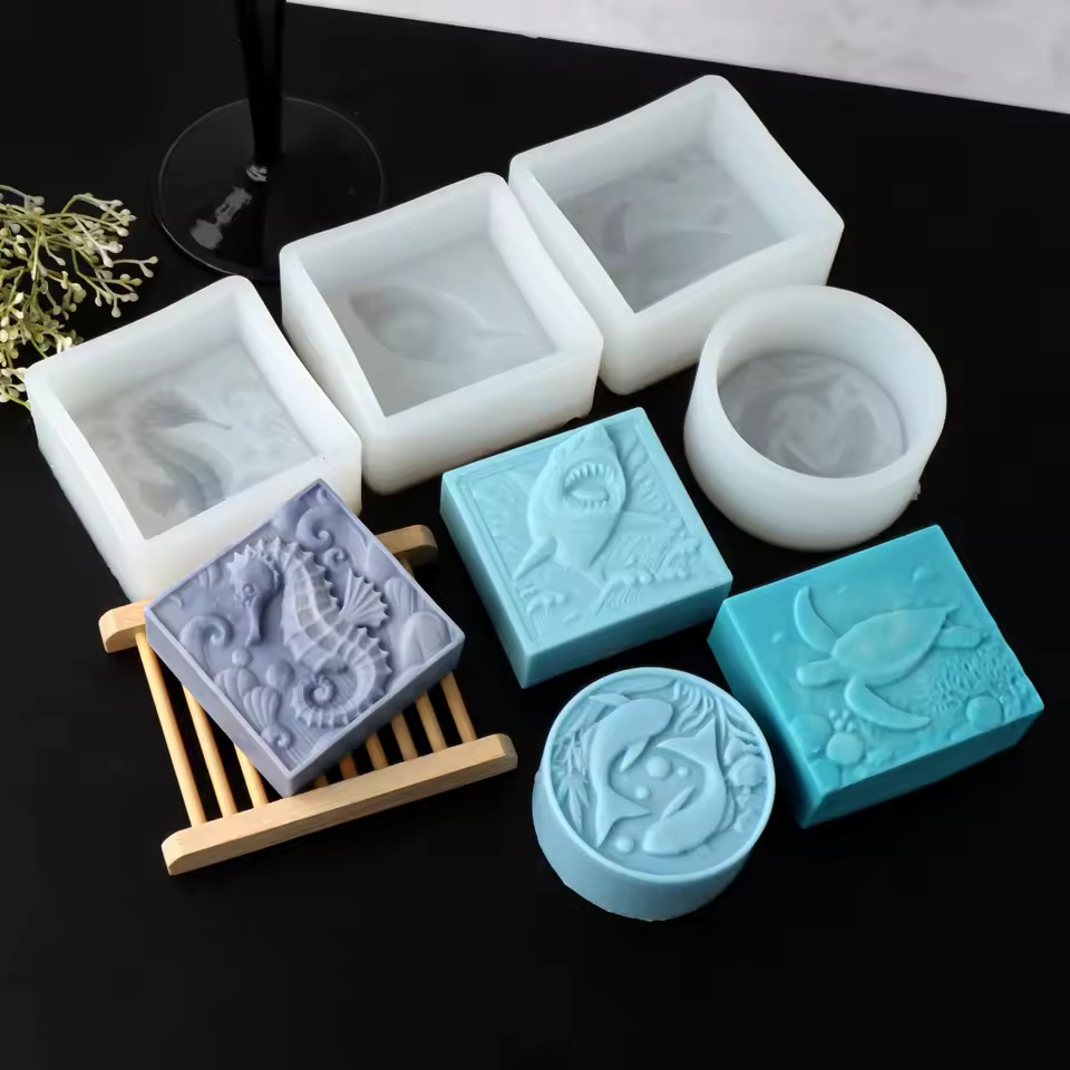 Soap Making Instructions - 3D-форма из силикона для мыла в